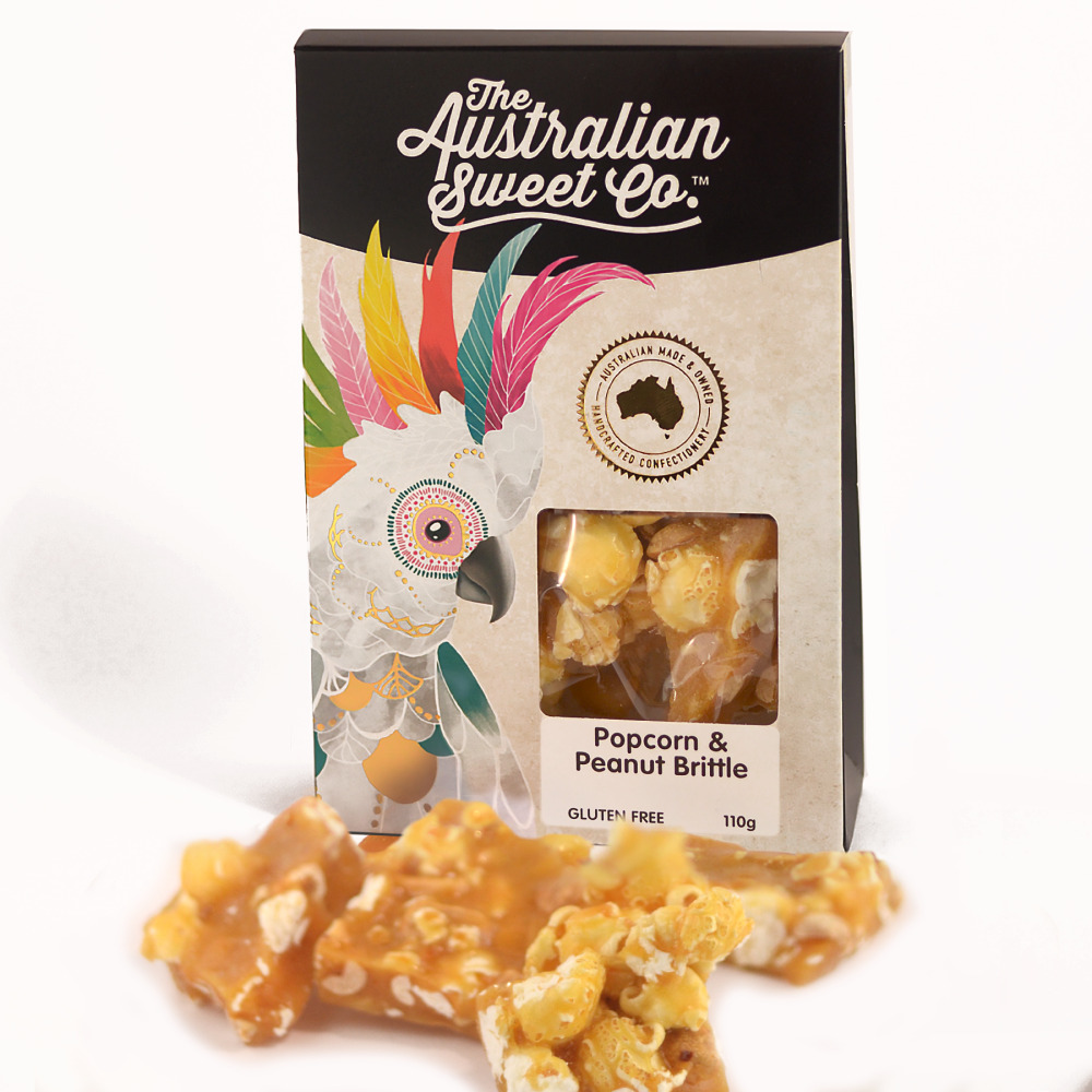 Popcorn and Peanut Brittle 