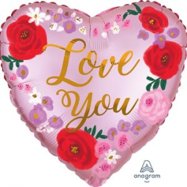 I Love You - 9 inch air filled balloon