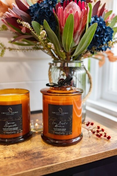 Amber classic candle 