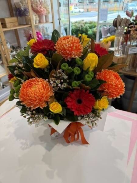 Bright Boxed Arrangement 