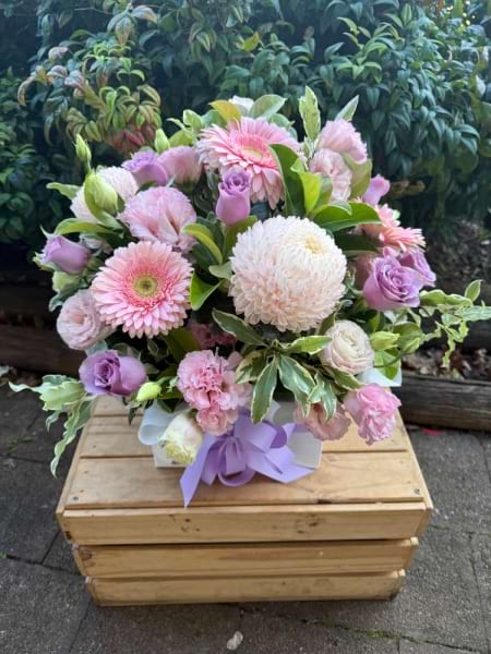 Pastel Box arrangement 